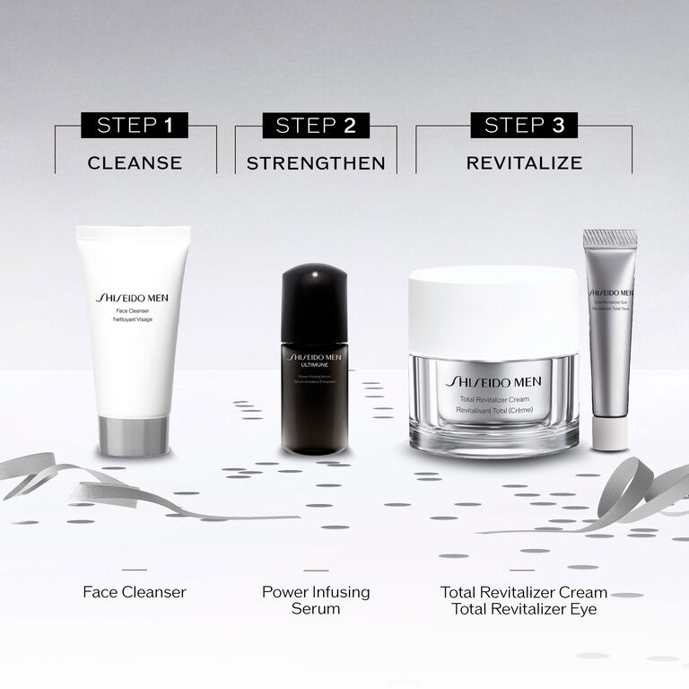 Shiseido Men Total Revitalizer Holiday Kit, 