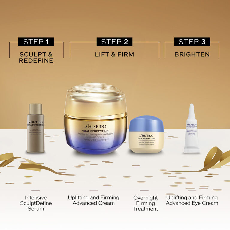 Vital Perfection Advanced Cream Holiday Pouch Set, 
