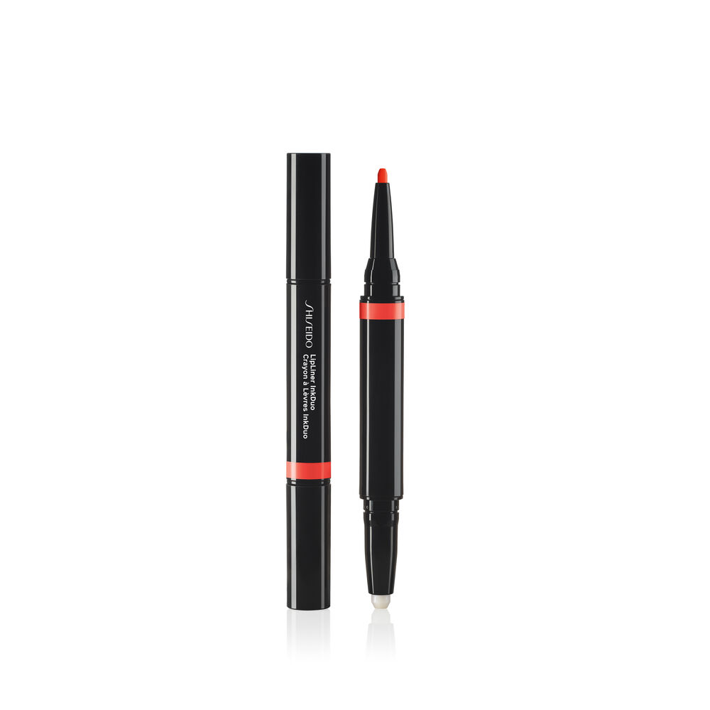 Lip Liner Ink Duo - Primen + Omlijnen, GERANIUM