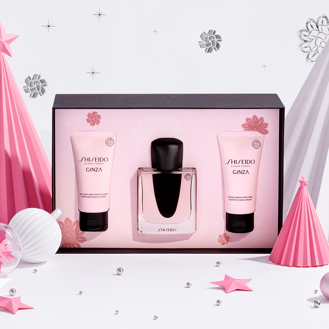 Ginza Eau De Parfum 50ml Holiday Kit, 