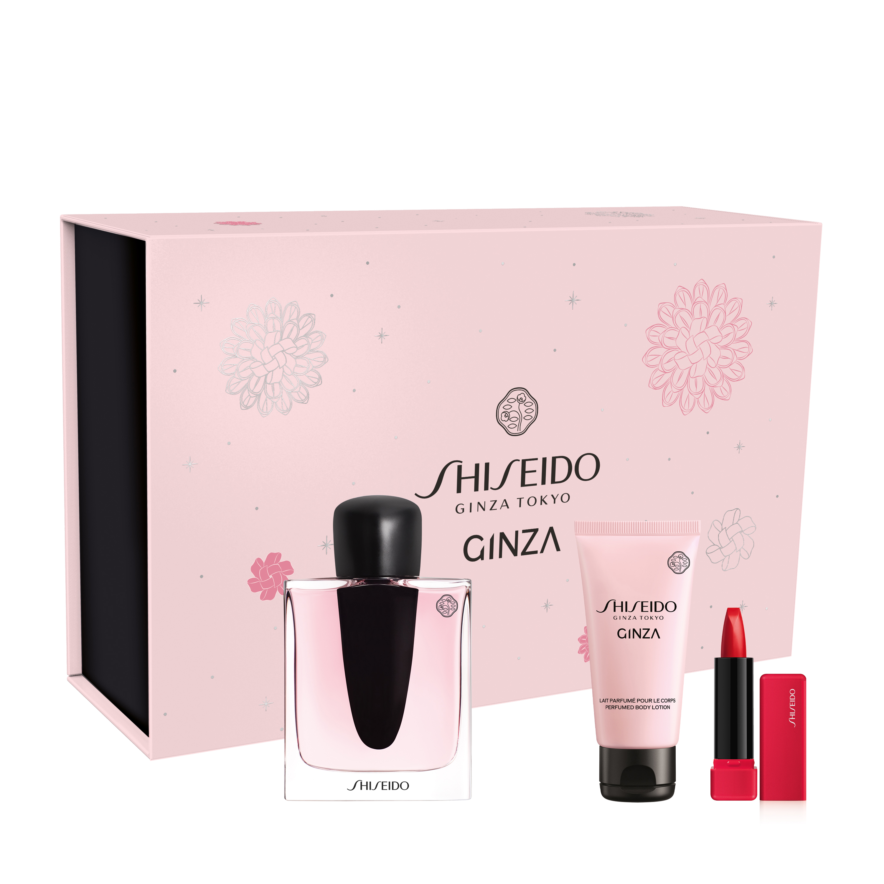 Ginza Eau De Parfum 90ml Holiday Kit, 