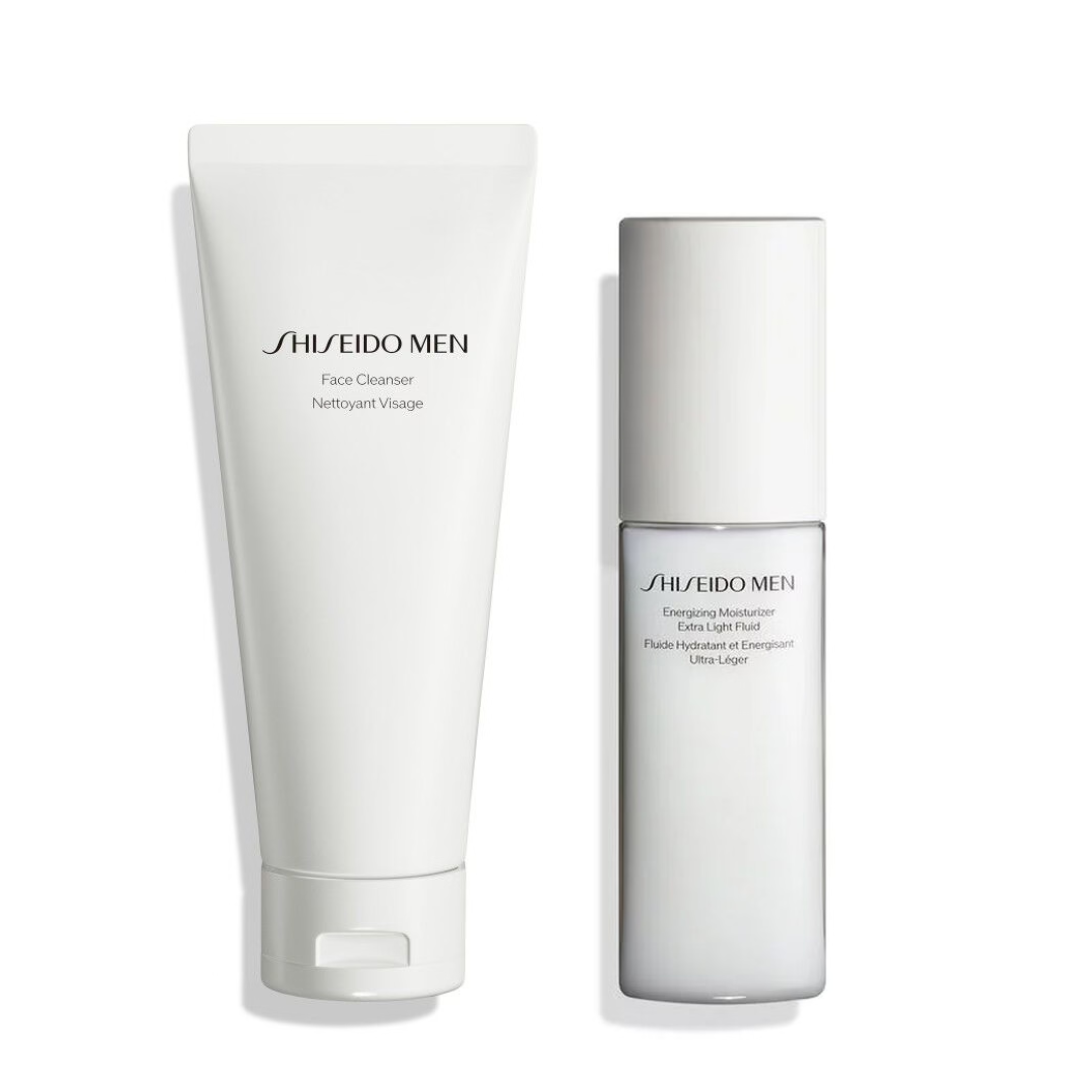 Shiseido Men Cleansing & Hydratatie Bundel, 