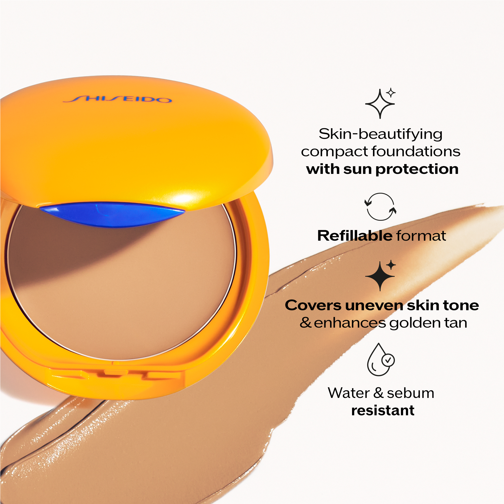 Tanning Compact SPF10, BRONZE REFILL