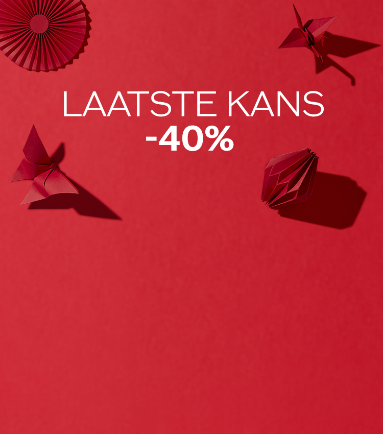 Geniet van 10% extra korting op de LAATSTE KANS categorie bij besteding vanaf €40.