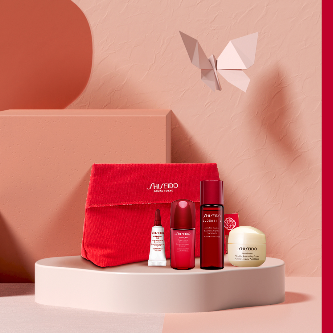Gratis mini set cadeau vanaf €80. Code: SKINCARE