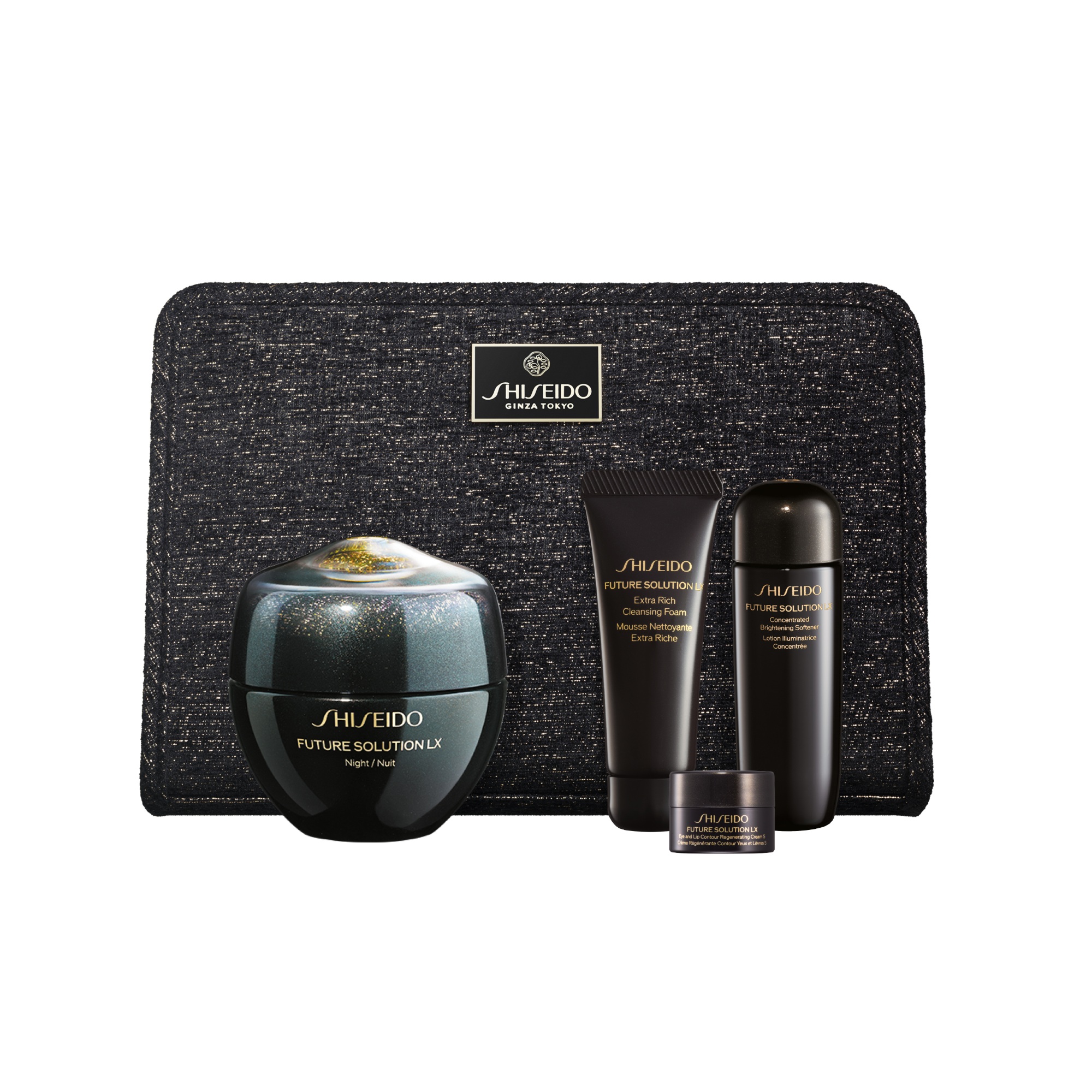 Future Solution LX Regenerating Cream Holiday Pouch Kit, 