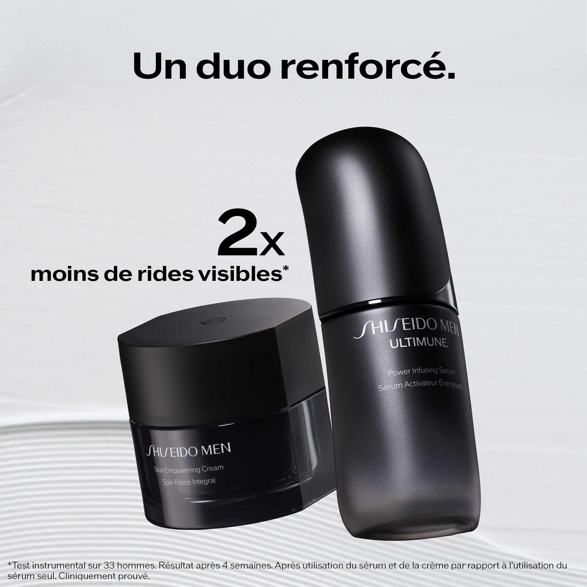 Shiseido Men Ultimune Sérum Activateur Énergisant, 