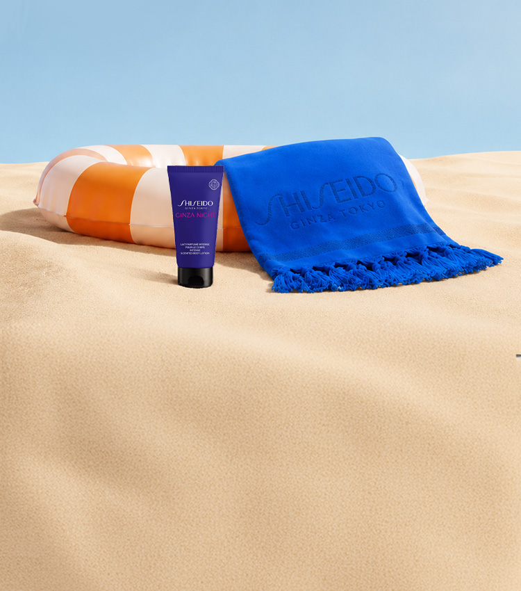 EEN SHISEIDO FOUTA CADEAU